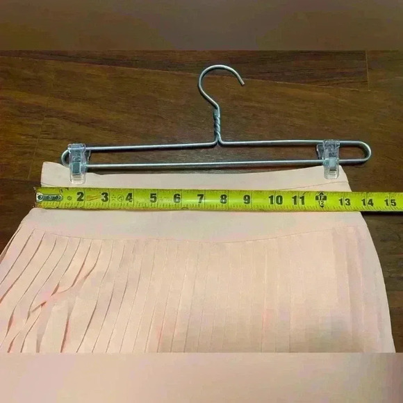 JCrew Pink Pleated Midi Skirt - Picture 7 of 7